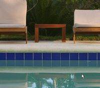 Pool of the Hotel VILLA EVA LUNA - Las Terrenas - Dominican Republic